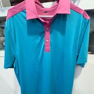 BETENLY (PAUL)  GOLF- POLO SHIRT - MEDIUM-COLORFUL